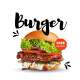 Etiqueta Adesiva para alimento Hamburguer 3