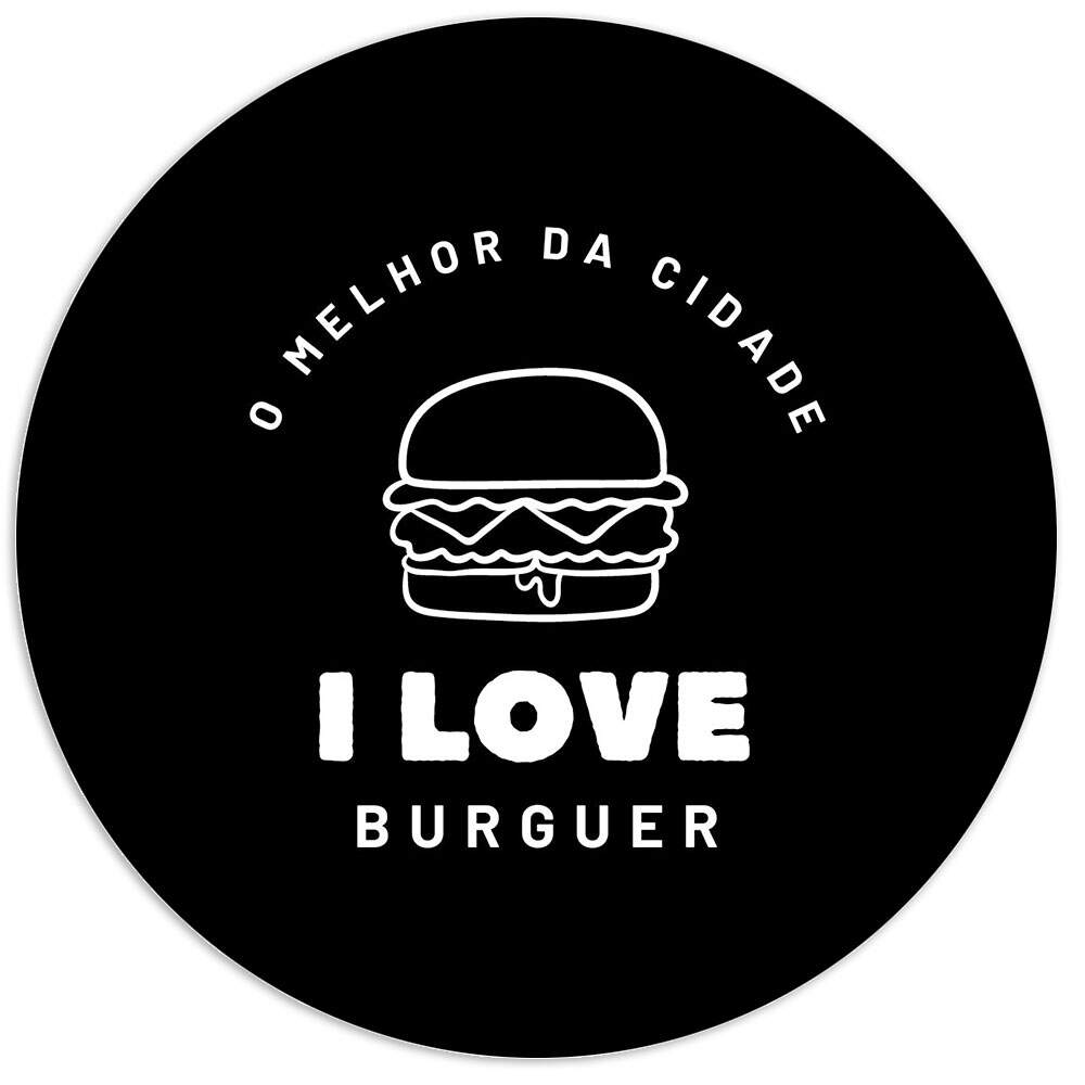 Etiqueta Adesiva para alimento Hamburguer 17