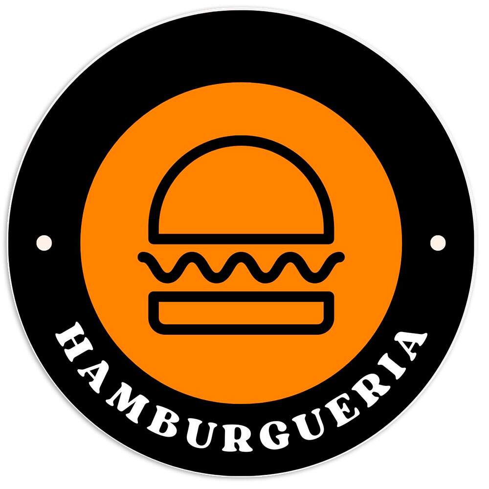 Etiqueta Adesiva para alimento Hamburguer 18