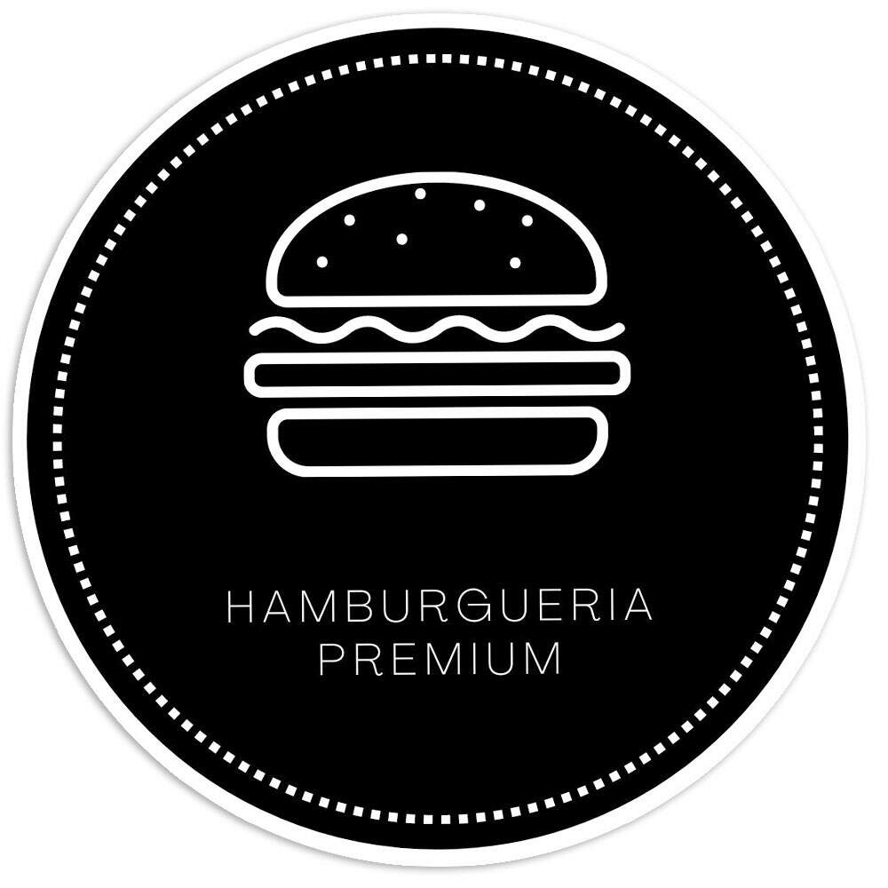 Etiqueta Adesiva para alimento Hamburguer 21