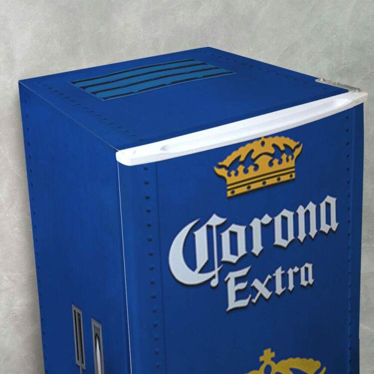 Envelopamento de Geladeira Inteira Cerveja Extra Gasolina