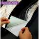 Adesivo para Porta Marmore Preto e Branco Geom�trico