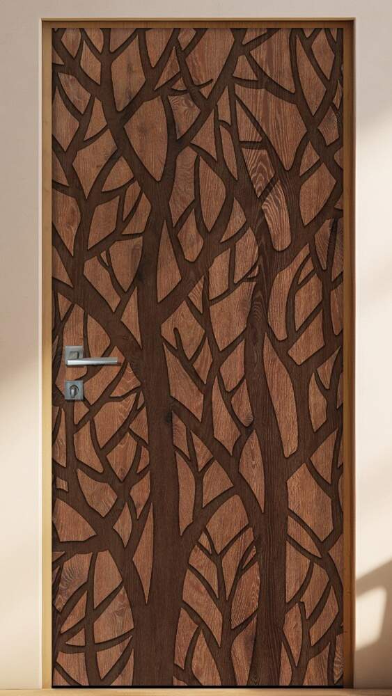 Adesivo Para Porta �rvore Madeira