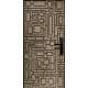 Adesivo Para Porta Madeira Geom�trico 01