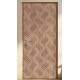 Adesivo Para Porta Madeira Geom�trico Com Detalhes Branco