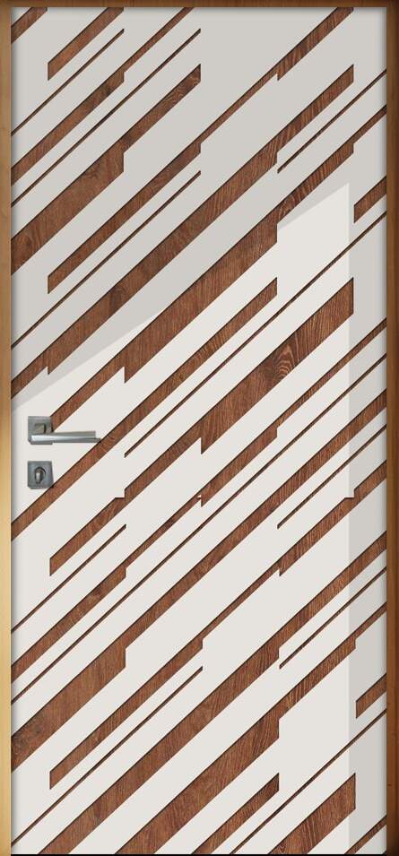 Adesivo Para Porta Madeira Com Branco