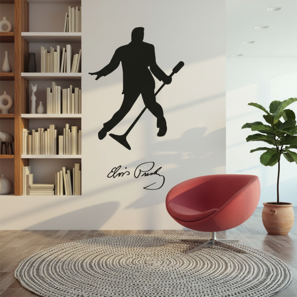 Adesivo de parede Elvis Presley 1
