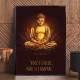 Quadro Decorativo Frases Buda N�o Se Compare