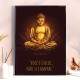 Quadro Decorativo Frases Buda N�o Se Compare
