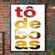 Quadro Decorativo Frases To De Boas