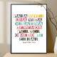 Quadro Decorativo Frases Viver Uma Vida Criativa