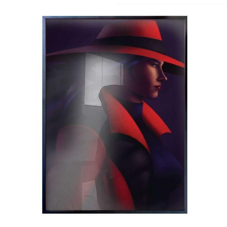 Quadro Decorativo Carmen Sandiego