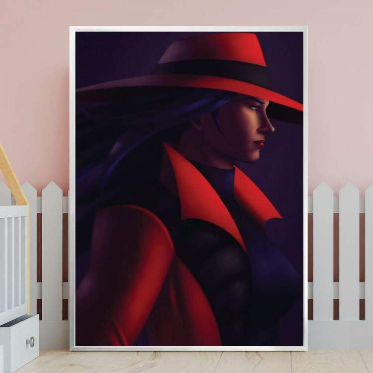 Quadro Decorativo Carmen Sandiego