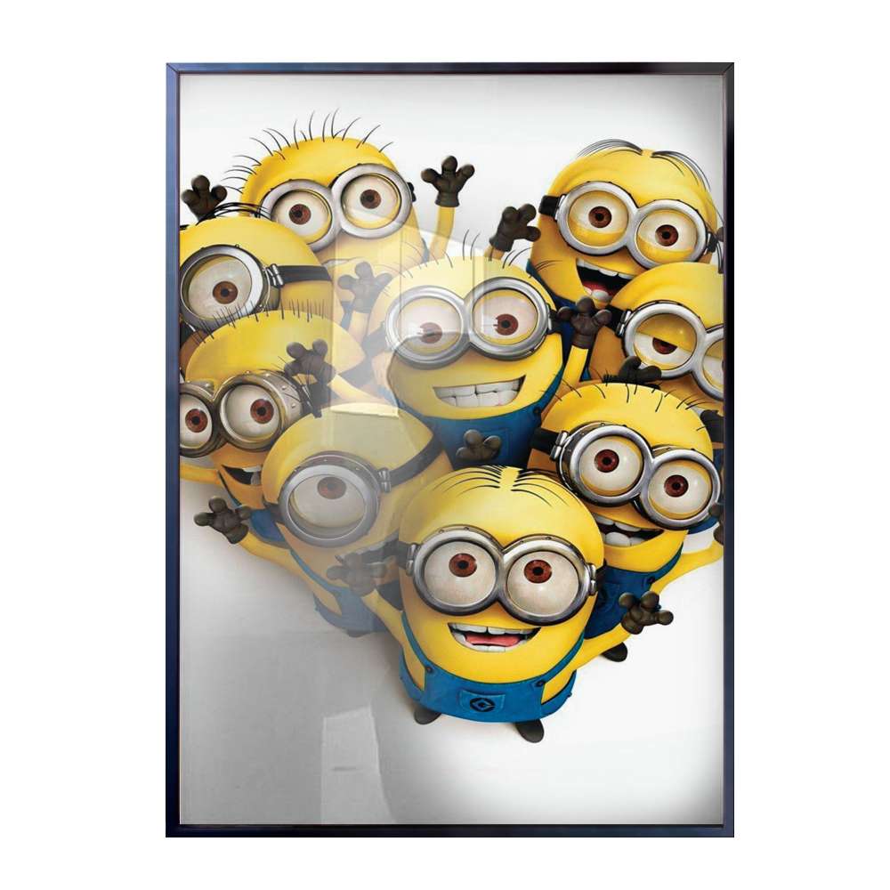Quadro Decorativo Minions Pequeninos