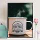 Quadro Decorativo Bebidas Coffe Xicara