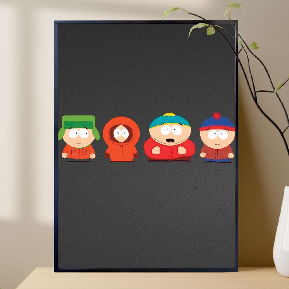 Quadro Decorativo South Park Personagens