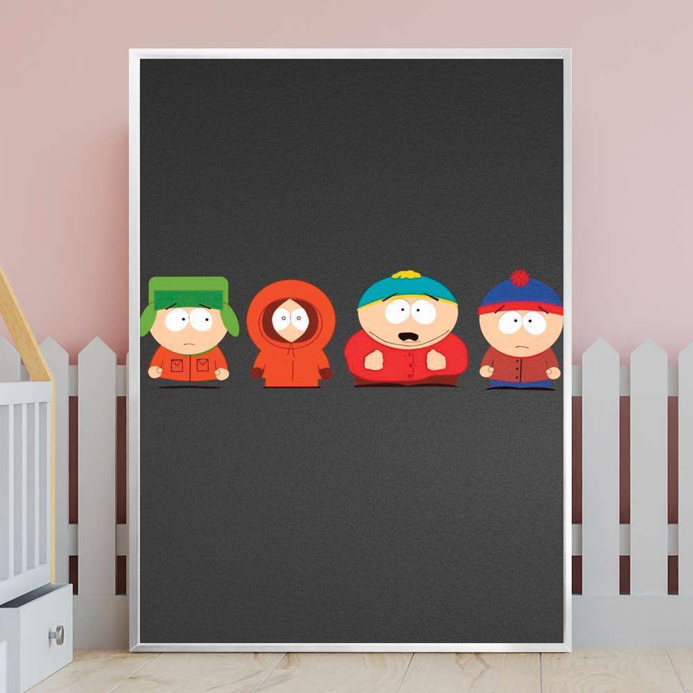 Quadro Decorativo South Park Personagens