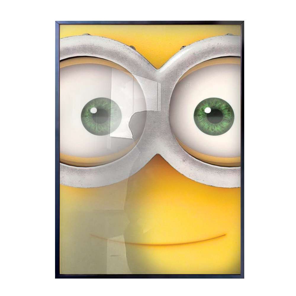 Quadro Decorativo culos E Olhos de Minions