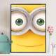Quadro Decorativo �culos E Olhos de Minions