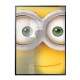 Quadro Decorativo �culos E Olhos de Minions