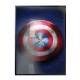 Quadro Decorativo Escudo Do Capit�o America