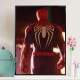 Quadro Decorativo Homem Aranha De Costas