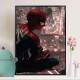 Quadro Decorativo Homem Aranha E Cidade