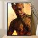 Quadro Decorativo Marvel Groot