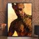 Quadro Decorativo Marvel Groot