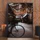 Quadro Decorativo Bicicleta Estacionada