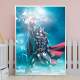 Quadro Decorativo Thor o Deus Do Trov�o