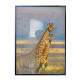 Quadro Decorativo Animais Duas Girafas
