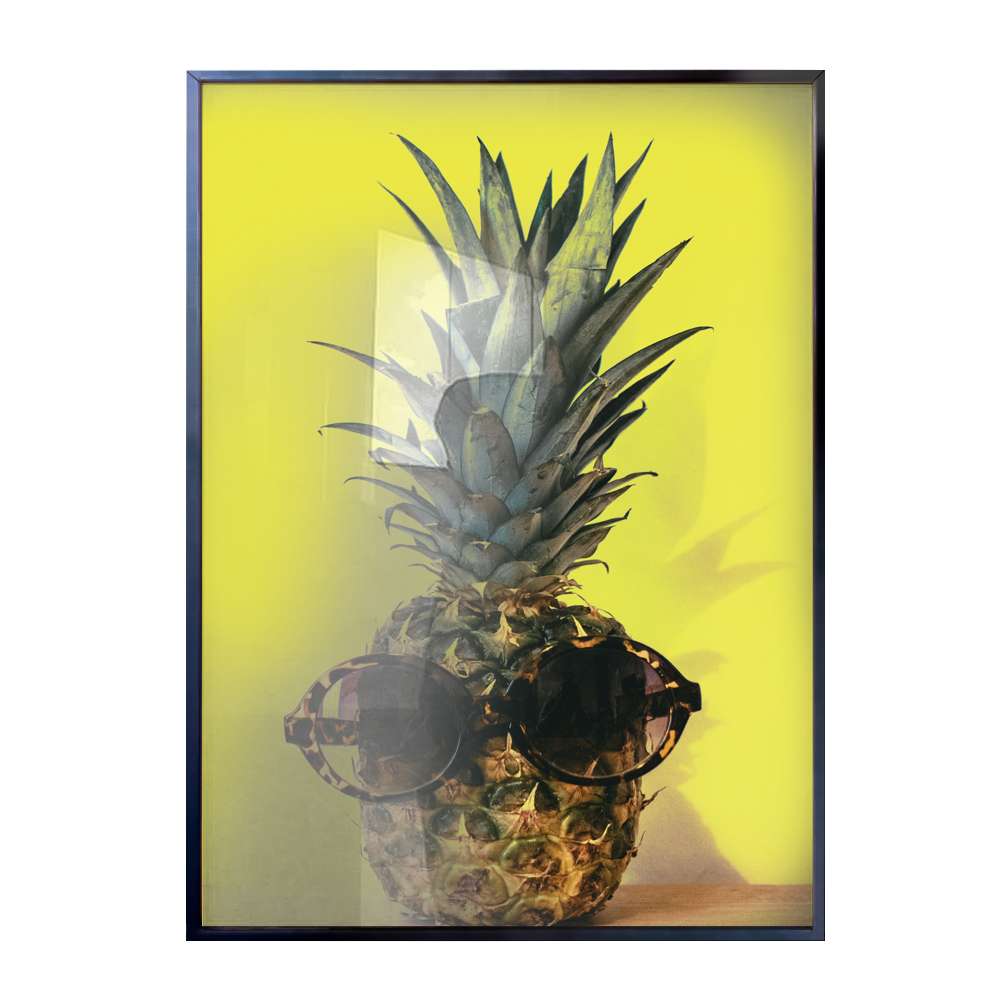 Quadro Decorativo Abacaxi Com culos