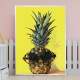 Quadro Decorativo Abacaxi Com �culos