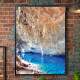 Quadro Decorativo Lago Subterraneo Na Caverna