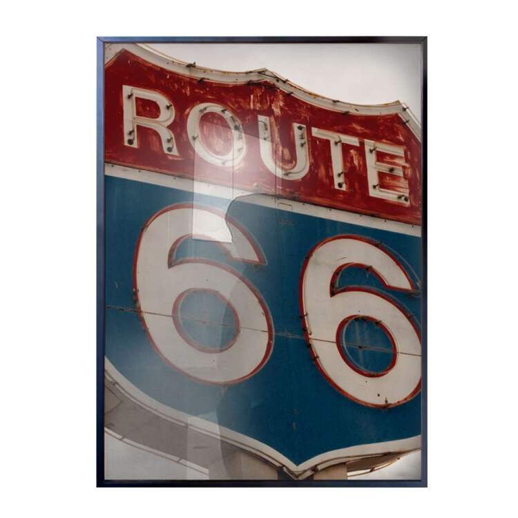 Quadro Decorativo Route 66