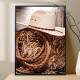 Quadro Decorativo Country Chap�u E Corda