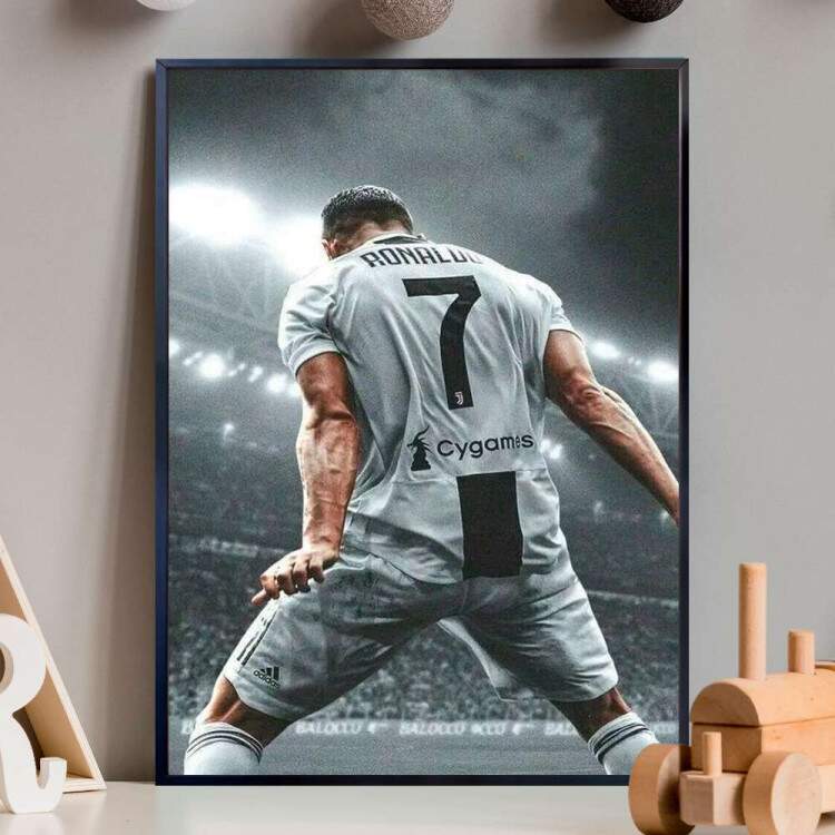 Quadro Decorativo Cristiano Ronaldo Camista 7