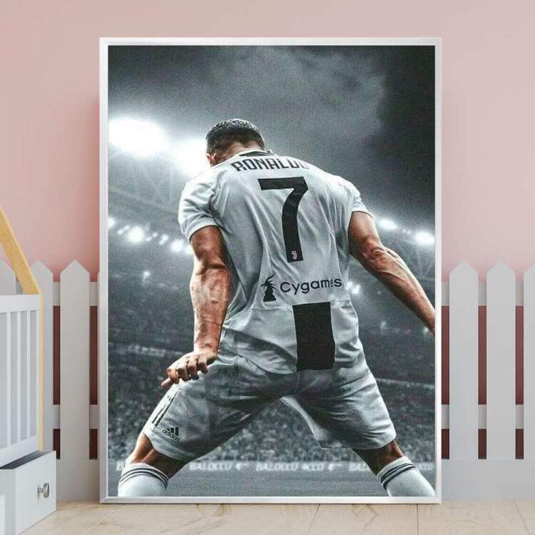 Quadro Decorativo Cristiano Ronaldo Camista 7