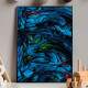 Quadro Decorativo Arte Tinta A �leo Espalhadas