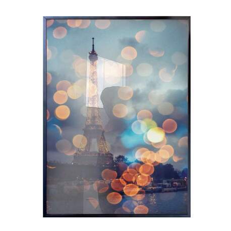 Quadro Decorativo Embaado Torre Eiffel