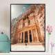 Quadro Decorativo Tur�sticos Al Khazneh