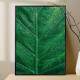Quadro Decorativo Folhas Verdes Molhadas 02