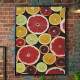 Quadro Decorativo Fruta Laranja De Varias Cores