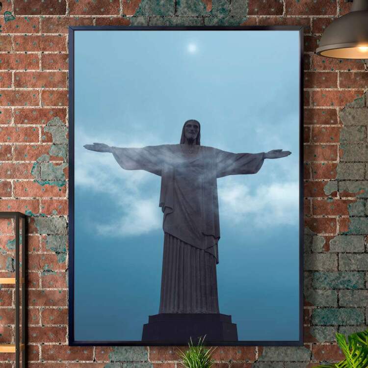 Quadro Decorativo Tursticos Cristo Redentor