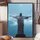 Quadro Decorativo Tur�sticos Cristo Redentor