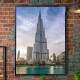 Quadro Decorativo Tur�sticos Dubai Edificio