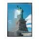 Quadro Decorativo Tur�sticos Estatua Da Liberdade De Longe