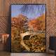 Quadro Decorativo Tur�sticos Outono No Central Park