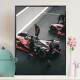 Quadro Decorativo Carros Para Esporte De Corrida